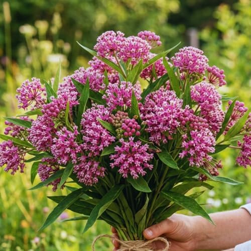 3 Pink Milkweed Live Plants, Asclepias Tuberosa, 4-6 Inch Tall - Image 3
