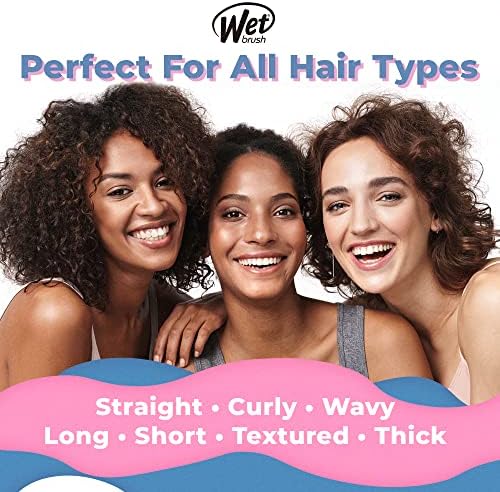 Wet Brush Original Detangler Brush - Zebra, Safari - All Hair Types - Ultra-Soft Bristles Glide Through Tangles with Ease - Pain-Free Comb for Men, Women, Boys & Girls (Pack of 2) - Image 6