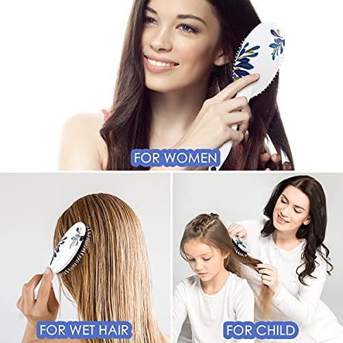 Hair Brush, Boar Bristle Hair Brushes for Women Kids Thick Curly Wet Dry, Smoothing Detangling Hairbrush Adds Shine and Improves Hair Texture, Comb and Giftbox Included2 - Image 5