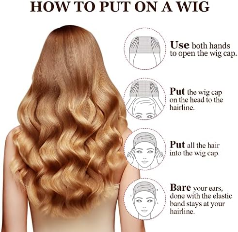 MORGLES 20 Pcs Wig Caps for Women Men, Stocking Caps for Wigs, Light Brown - Image 5