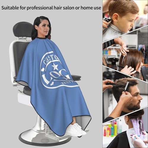 Custom Barber Cape Customized Haircut Capes Logo Text Photo Salon Hairdressing Apron for Home and Barbershop - Image 7