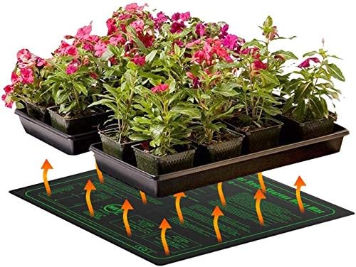 iPower GLHTMTM-A 20" x 20" Waterproof Durable Seedling Heat Mat Warm Hydroponic Plant for Indoor Gardening Germination Starting, black - Image 5