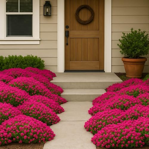 30000 Red Creeping Thyme Seeds, Thymus praecox Cover for Lawns & Gardens - Image 3