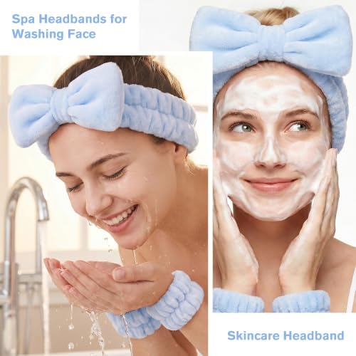 12Pcs Makeup Headbands for Women, Skin Care Kit, Skin Care Headband - Image 3