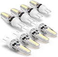 3W 194 921 T5 T10 Wedge Base LED Car Bulb Daylight White 6000K, 8 Pack by Hylroe