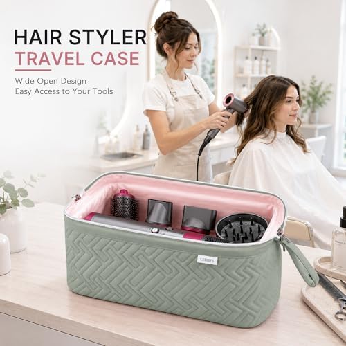 Leudes Hair Dryer Tools Travel Bag for Shark Flex Style Case Air Wrap - Image 5