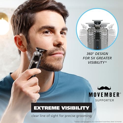 Wahl Pro Series High Visibility Cordless USB Skeleton Style Beard Trimmer - Image 2