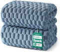 REDKISS Blue Microfiber Bath Towels Large, 30“x60” Super Absorbent Towels by REDKISSOnline