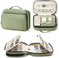 Watch Band Organizer Bag, 36-Slot Storage Case for Straps, Green by Linpr