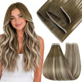 Full Shine Sew In Weft Hair Extensions Real Human Hair 22 Inch 80g by FullShine
