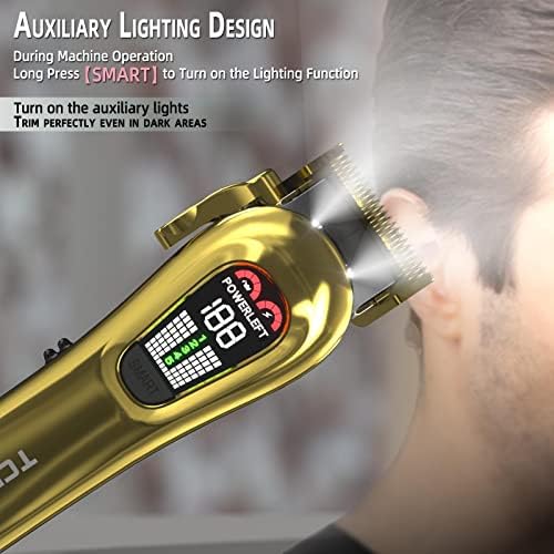 TCMKY Hair Clippers for Men Barber Clippers Rechargeable Hair Trimmer Kit - Image 2