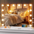 ouboyo 28" x 20" Large Hollywood Vanity Mirror with Lights Bulbs by OUYOBOLedMirrorforLife