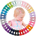 CÉLLOT Baby Hair Clips 40PCS Fully Lined Tiny 2" Hair Bows Alligator Clips for Infants and Toddlers in Pairs by C%C3%89LLOT
