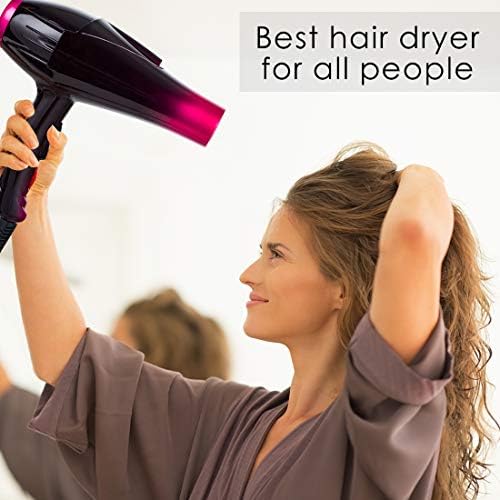 Mannice Salon Ionic Blow Dryer, 3500W AC Motor Professional Hair Dryer - Image 4