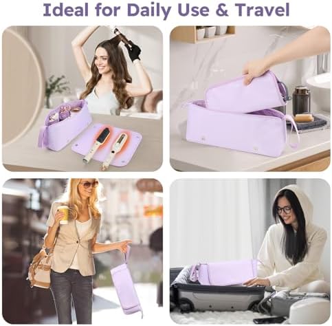 MOKURA Hair Tools Travel Bag Compatible with Shark Flexstyle (Purple) - Image 6