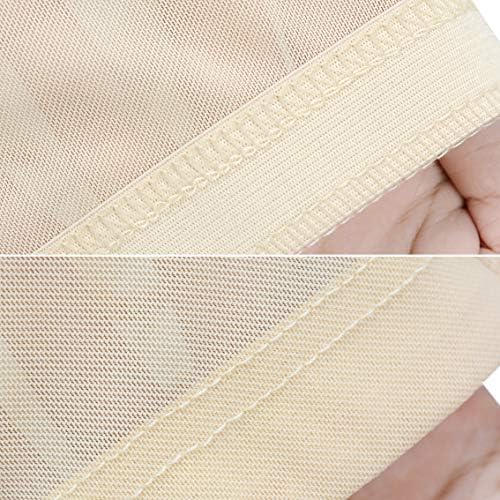 YANTAISIYU 2 Pcs/Lot Mesh Wig Caps with Wide Elastic Band Dome Cap for Wigs Making (Blonde Mesh Cap M) - Image 5