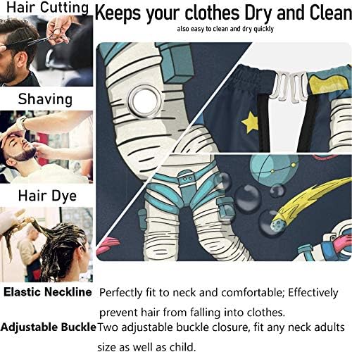 visesunny Professional Barber Cape Polyester Hair Cutting Salon Cape Apron Anti-Static Beard Bib - Image 5
