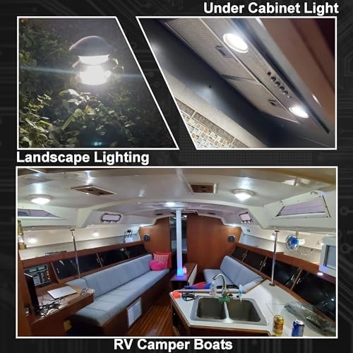 G4 LED Bulb RV Camper 2W T3 AC/DC12V 6000K White JC Type Bi-Pin, 10 Pack - Image 3
