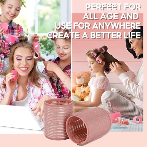 Ceramic Thermal Hair Rollers,9 Pcs Set for Women Styling - Image 6