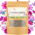 LUOJIBIE Cosmos Seeds, 4,500+ Cosmos Flower Seeds for 2026, Wildflower Seeds for Planting Outdoor Garden, Crazy Blend Mix Color, No Filler, 1.5 Oz Packet, Easy to Grow by LUOJIBIE