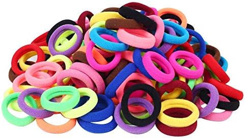 Baby Hair Ties, Elastic Hair Bands for Girls Kids, Toddler Ponytail Holders - Image 2
