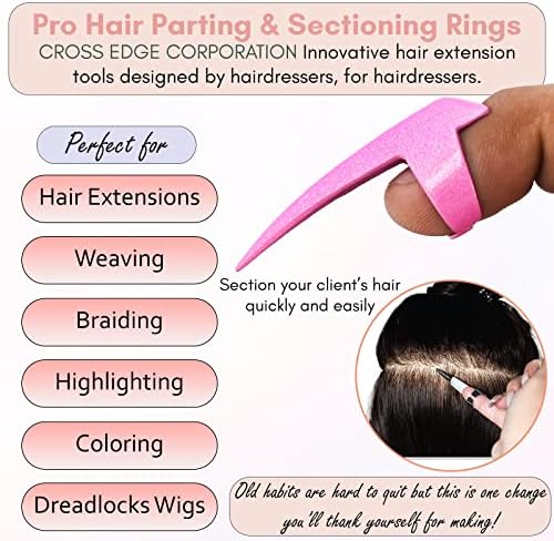 Hair Parting Ring for Braiding and Extensions, CEC-6 - Image 2