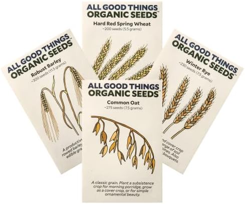 All Good Things Organic Great Grains Seed, 4 Variety Pack - Image 2