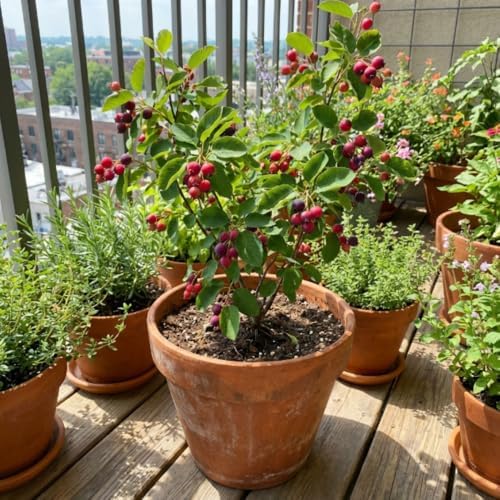 Serviceberry Tree Live, Well-Rooted Berry Plant, Dormant, 5-9 Inch Tall - Image 6