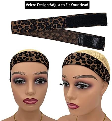 2 Pcs Hairband for Wig, Leopard Lace Melting Band, Edge Wrap to Lay Edges (Pack of 2) - Image 4