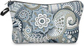 Deanfun Cosmetic Bag for Women, Mandala Flowers Waterproof Makeup Bags Roomy Toiletry Pouch Travel Accessories Gifts (51559) by Deanfun