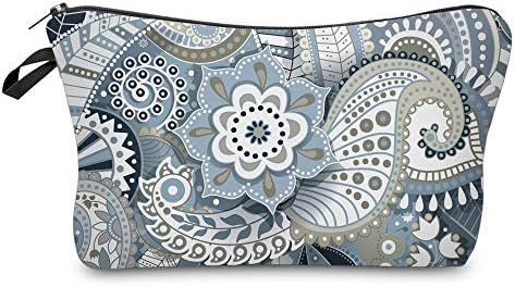 Deanfun Cosmetic Bag for Women, Mandala Flowers Waterproof Makeup Bags Roomy Toiletry Pouch Travel Accessories Gifts (51559) by Deanfun