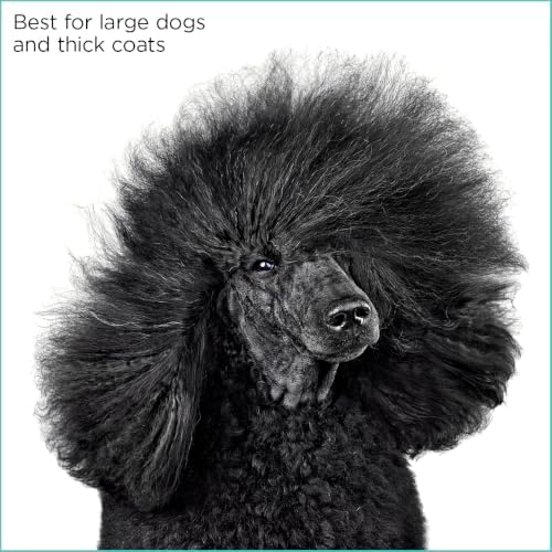 Groomer Essentials Soft Slicker Brush, Large for Thick Coats & Doodles - Image 6
