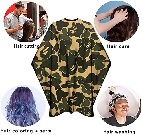 Barber Cape for Men Professional Hair Cutting Salon Cape with Snaps Waterproof Hairdressing Styling Cape- 63”× 56” - Image 6