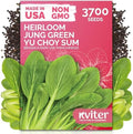 3700 Jung Green Yu Choy Sum Vegetable Seeds, Brassica Rapa VAR Parachinesis by KVITER