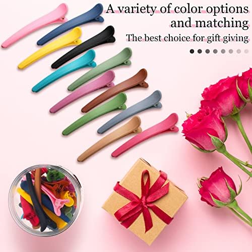 Geosar 24 Pcs Hair Sectioning Clips, Plastic Hair Clips,Colorful - Image 6