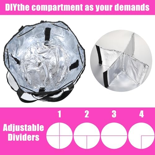 Hairstylist Traveling Bag, Large Capacity Hairdresser Barber Bag, Heat Resistant Hair Tools Travel Bag, Professional Makeup Organizer Bag, Waterproof Shower Toiletry Bag - Image 5