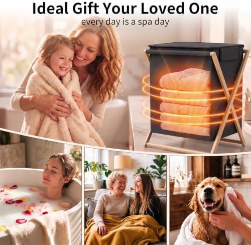 Foldable Towel Warmer, 40L Extra Large Capaticy, Saving Space - Image 3