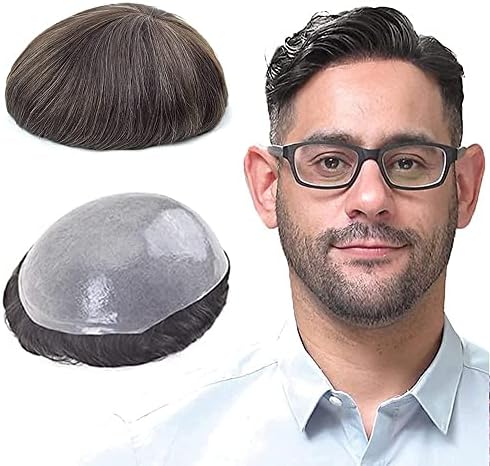Lordhair Mens Hair System, 8x10 inch, 0.08mm Thin Skin Base, #220 by Lordhair