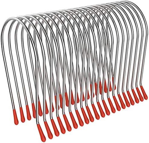 Hot Curler Clips Replacement Hot Roller Clips Rollers Securing Pins Fits 2 inch Hot Rollers Curlers (2”,20PCS) by Jicoyin