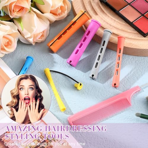 Willbond 72-Piece Hair Perm Rods Kits, Long Cold Wave Hair Rollers - Image 4