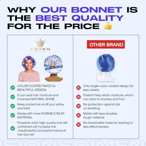 Silky Design Bonnet with Elastic Soft Band Adjustable Women and Men Bonnets for Sleeping Comfortable Satin Fabric (White Gear5) - Image 2