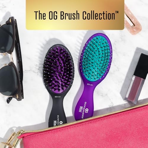 Olivia Garden Aurora Detangler Brush for Wet and Dry Fine to Medium Hair - Detangling Brush for Women, Men, Kids - Image 4