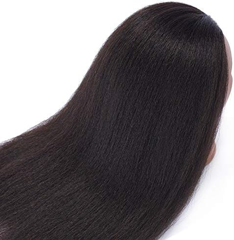 Mannequin Head 100% Real Hair 16" Afro Training Head with Clamp - Image 4