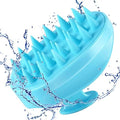 Scalp Massager Shampoo Brush, Hair Scalp Scrubber Shower Hair Brush Head Massager for Stress Relax Hair Growth, Dandruff Brush Scalp Exfoliator for Women Men Kids Pets, Blue by Sosoon