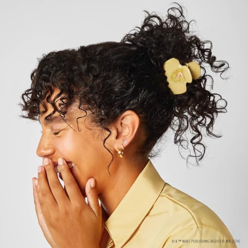 Harry Potter x Kitsch Big Hair Clip for Women - Hufflepuff, 1pc - Image 2
