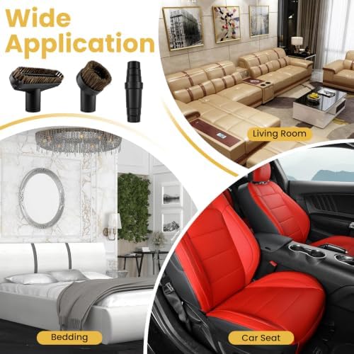 3Pcs Horse Hair Vacuum Brush Attachment Set - Image 7