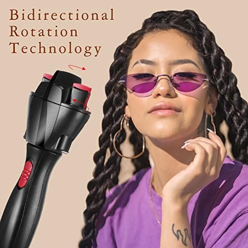Honoson 7 Pcs Automatic Hair Twister Machine with Comb Clips, Multicolored - Image 6