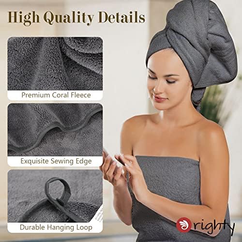 Orighty Bath Towels, Soft Feel Bath Towel, 2 Pack (27'' x 54'') - Image 3