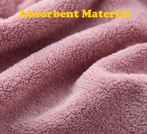 M-bestl 2 Pack Microfiber Hair Towel Wrap to Dry Hair Quickly - Image 3