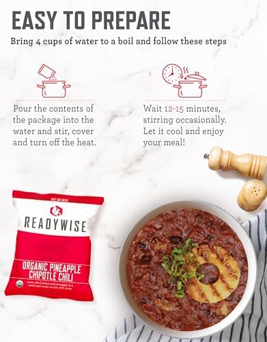READYWISE Emergency Food Survival Supply 90 Servings, Organic Bucket - Image 2